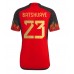 Cheap Belgium Michy Batshuayi #23 Home Football Shirt World Cup 2022 Short Sleeve